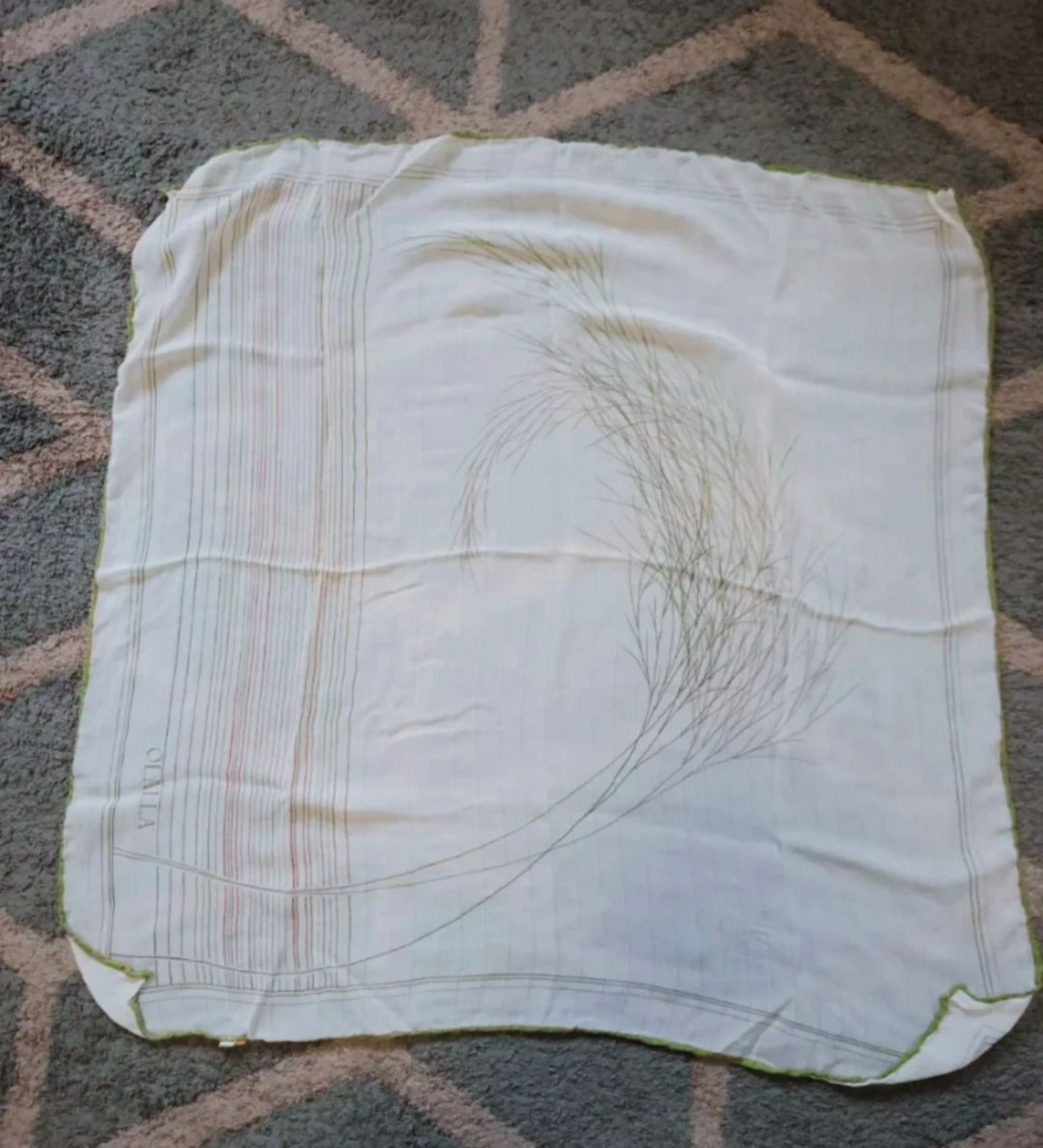 lenço de seda 65cm x 65cm – photo 3